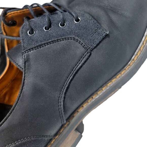 Seven 91 Men's Black Shoes - Size 8.5 - Picture 3 of 5